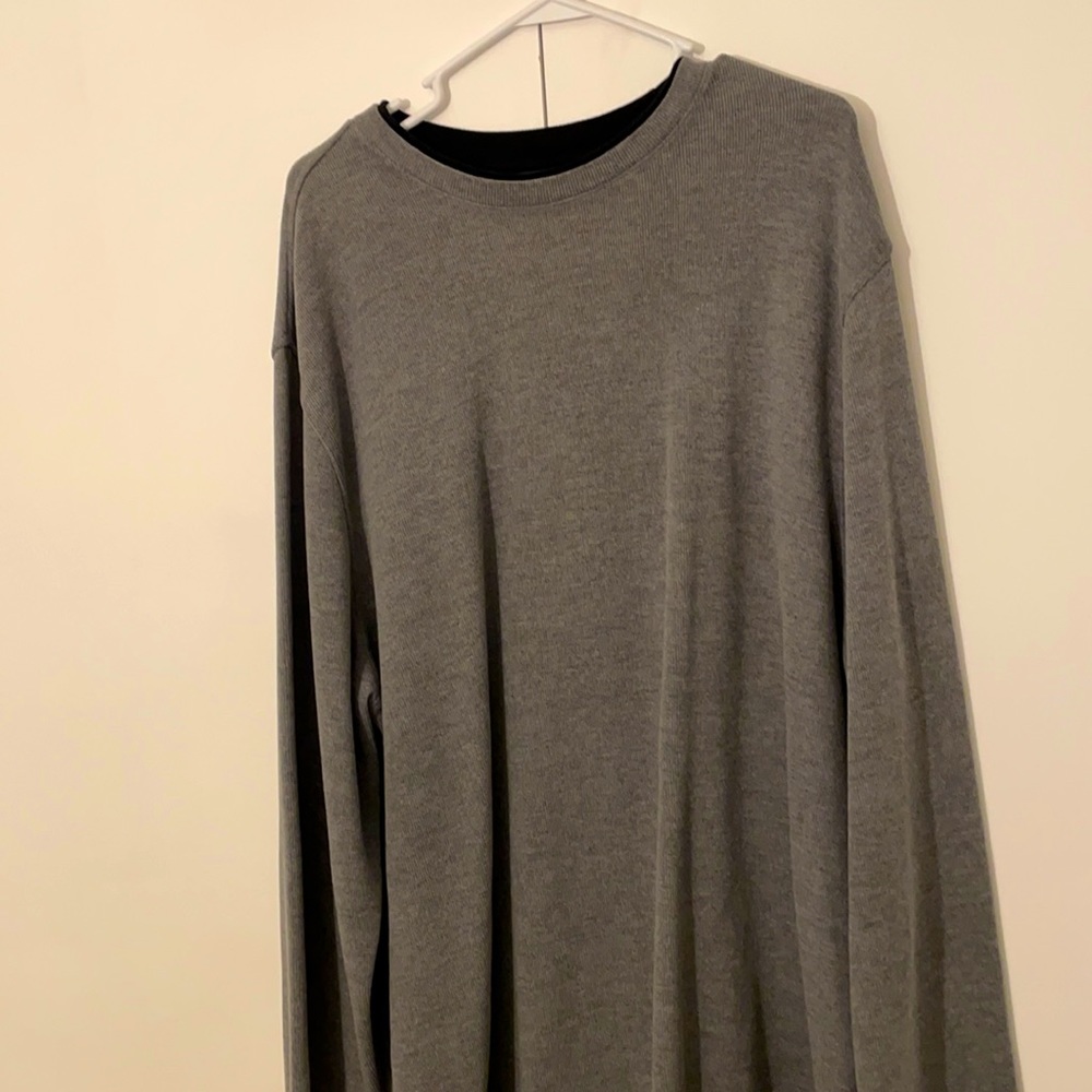 Gray sweater